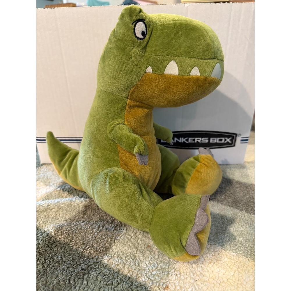 Kohl's Cares Tyrannosaurus Rex T-Rex Green Orange Dinosaur Plush Stuffed Animal